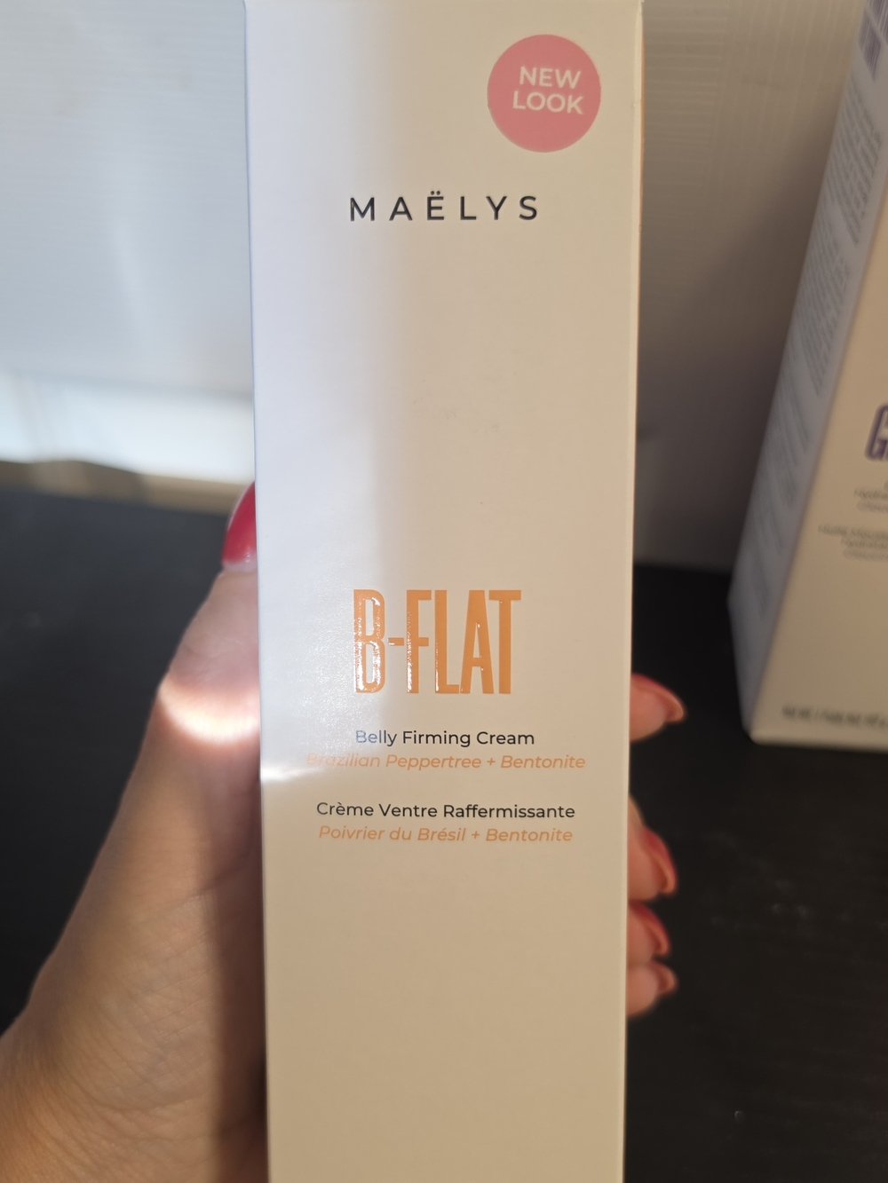 MAËLYS B-FLAT Belly Firming Cream - Peach/Coral